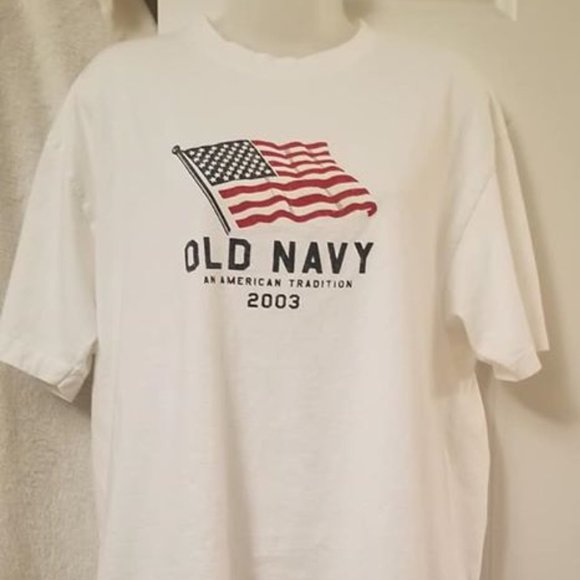 old navy american flag shirt